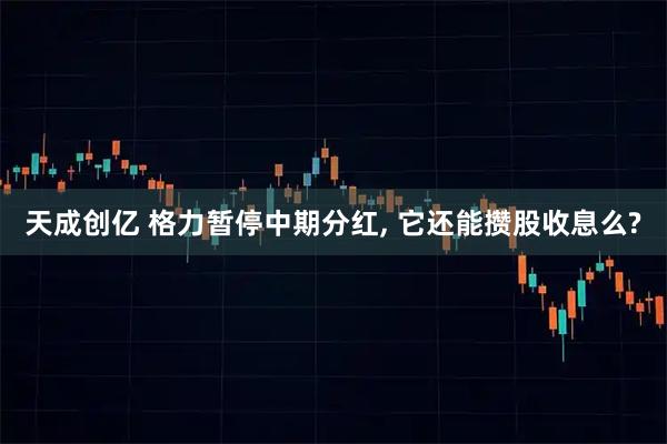 天成创亿 格力暂停中期分红, 它还能攒股收息么?